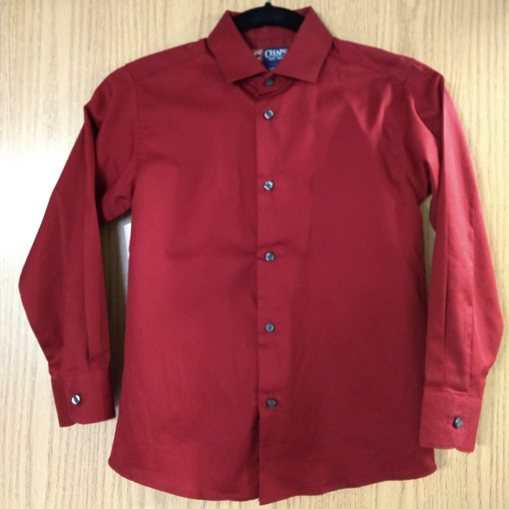 Chaps boys button down shirt
